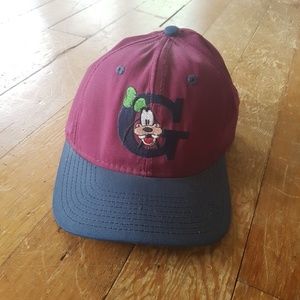 Disney Vintage Goofy purple navy snapback cap